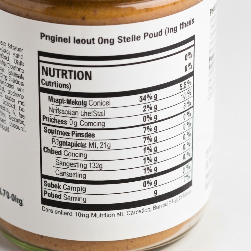 Lecture d'étiquettes nutritionnelles